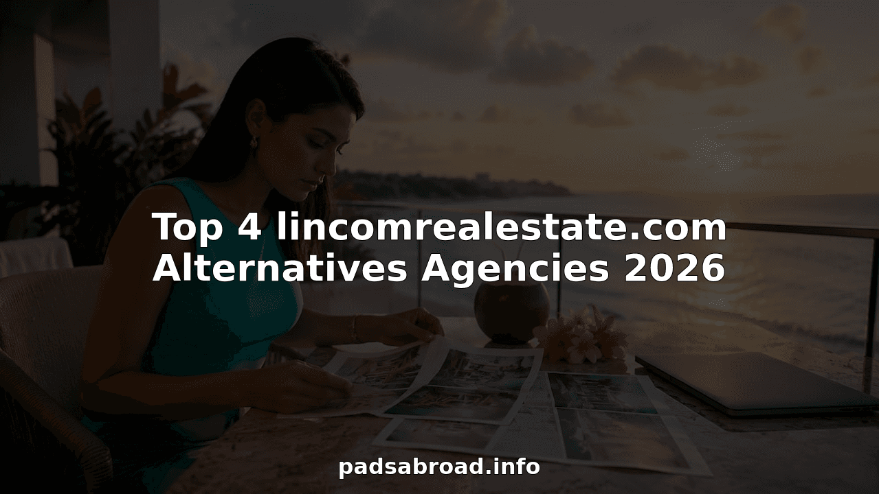 Top 4 lincomrealestate.com Alternatives Agencies 2026